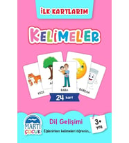Kelimeler - İlk Kartlarım / Kolektif / Martı Çocuk Yayınları / 9786050322477
