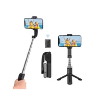 El Gimbal Sabitleyici ve Tripod ile Akıllı Telefonlar İçin Stabil Çubuk