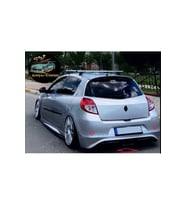 RENAULT CLİO 3 MAKYAJLI KASA CUSTOM ARKA TAMPON EKİ FİBER BOYASIZ