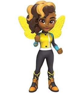 Funko 12061 " "Rock Candy: Dc: Super Hero Girls Bumble Bee Aksiyon Figürü (Krem)