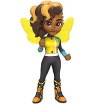 Funko 12061 " "Rock Candy: Dc: Super Hero Girls Bumble Bee Aksiyon Figürü (Krem)