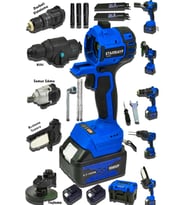 Alman 598 Vf 25 Ah 5 Kafalı Süper Set Darbeli Matkap