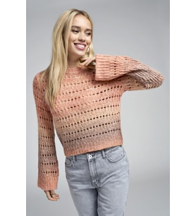 ONLCALA LS O-NECK CC KNT (Turuncu)