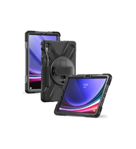 Samsung Galaxy X510 Tab S9 Fe 11 Kılıf Amazing Tablet Kapak - Siyah