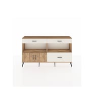 Arges Konsol 2 Raflı 3 Çekmeceli 2 Kapaklı 176x30x99 Çam-Çam/Aytaşı