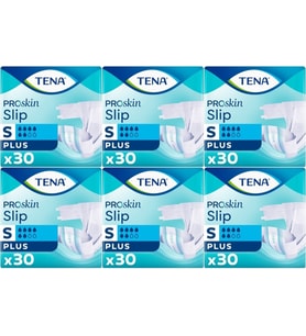 Tena Proskin Slip Plus Bel Bantlı Yetişkin Bezi S - Küçük - Small 180 Adet