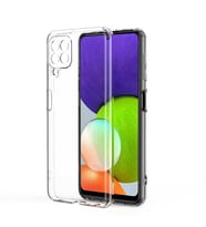 Kvy Samsung Galaxy M22 Kamera Korumalı Süper Silikon Kılıf