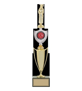 ODAK KUPA - Figürlü Kupalar - Mezuniyet Kadın Figürlü Kupalar FG-042 A - 47 cm