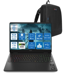 Hp Omen 16-AM0018NT Intel Core Ultra 7 255H 16GB Ddr5 1tb SSD RTX5060 8gb Gddr7 16 Inç Wuxga (1920X1200) 165Hz 400NITS 3ms IPS Windows 11 Home Taşınabilir Bilgisayar BQ1Z1EAH02 + Zetta Çanta
