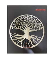 Numa Concept Yaşam Ağacı Aynalı Gümüş Pleksi 40x40