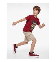Koton Kaplan Baskılı Bordo Erkek Çocuk T-Shirt 6Skb10545Tk