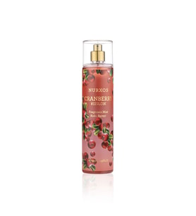 Nurxos Cranberry Fragrance Mist 250 ML – Meyveli Tatlı Vücut Spreyi - 9073