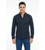 Erkek Spor Slim Fitt Uzun Kol Gömlek BGL-ST05440