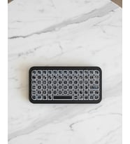 Siyah Kablosuz Mini RGB Işıklı Klye Bluetooth 5.2 İnce Tasarım