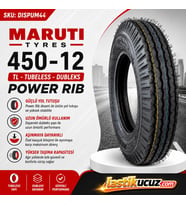 MARUTI TYRES 4.50-12 TL POWER RIB DIŞ LASTİK E BIKE LASTİĞİ (Üretim Tarihi:2026)