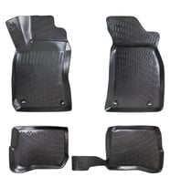 Rizline 3D Oto Paspas Siyah Renk Skoda SuperB 2001 - 2008 ile uyumlu