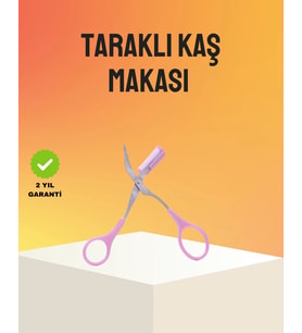 Kaş Düzeltme Makası Taraklı – Profesyonel Pratik Kaş Bakımı