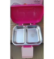 304 PASLANMAZ ÇELİK 1030ML 2 KATLI 2 BÖLMELİ BESLENME ÇANTASI TEMALI LUNCH