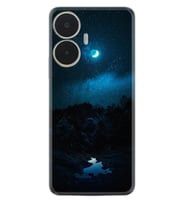 Realme C55 Kılıf Silikon Desen Özel Seri Gece 1633