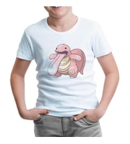 Pokemon - Lickitung Beyaz Çocuk Tshirt