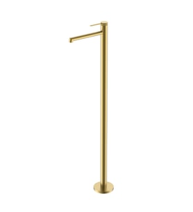 FJ-9212 Mat Altın Ayaklı Lavabo Bataryası