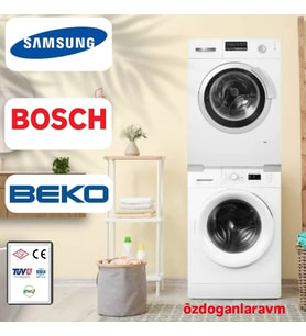 Çamaşır Makinesi Kurutma Makinesi Üst ÜstE Koyma Aparatı Kiti