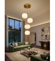4'lü eskitme salon avizesi