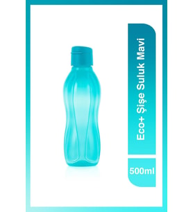 Tupperware Eco Şişe Kolay Kapak Suluk Ve Matara Mavi 500Ml