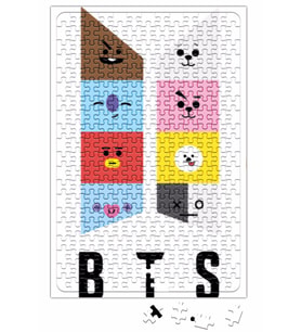 Bts BT21 Karakterleri Puzzle 240 Parça Yapboz
