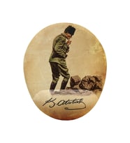 Atatürk Kocatepe Tasarım Bilek Destekli Mouse Pad (Çok Renkli)