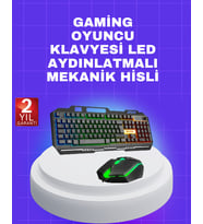 Gaming Klavye Mouse – Çatışmasız Tuş, Hızlı Tepki Süresi