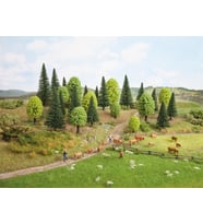 Noch 26811 Karışık Orman Ağaçları 25 Adet, 5-14 cm. Diorama Malzemesi