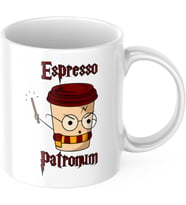 Espresso Patronum Coffee Mug Potter Komik Kupa Bardak