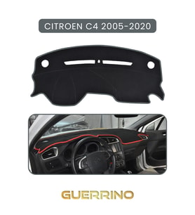 CITROEN C4 2005-2020TORPİDO KORUMA HALISI GRİ KENAR