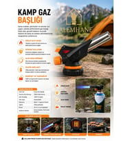 Kalemhane Kamp Gaz Başlığı Standart