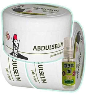 Abdülselim Ağrı Dindirici Bakım 3X200 Ml+Çörek Otu Ağrı Yağ ile