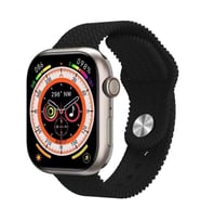 HK9 PROMAX Amoled Ekran 49mm Android İos Huawei Uyumlu  Arama  Smart Watch Akıllı Saat-HEDİYE KORDON (Siyah)