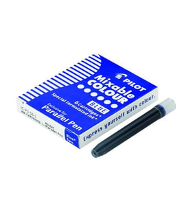 Pilot Parallel Pen Orijinal Kartuş Mavi 6lı