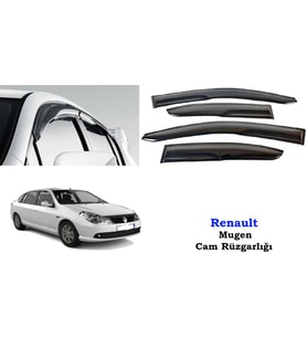 Renault Symbol Mugen Cam Kenar Rüzgarlığı 2008-2012