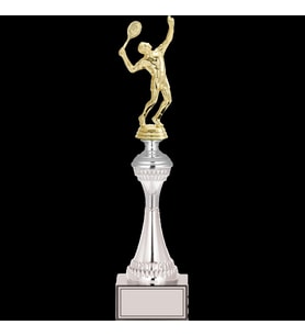 ODAK KUPA - Figürlü Kupalar - Tenis Erkek Figürlü Kupalar FG-030 A - 38 cm
