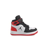 Cool Haykat Uzun P Siyah Pudra Bilek Boy Kız Çocuk Sneaker (Siyah-Kırmızı)