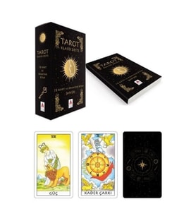 Tarot Klasik Deste, 78 Kart ve Anahtar Kitap