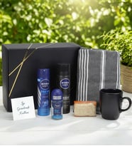 Kupa Peştemal Tıraş Köpüğü Roll On Deodorant Kabak Lifli Sabun Hediye Seti