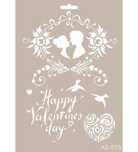 Cadence New Stencil Collection A4 AS-573 