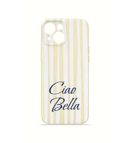 iPhone 15 Vorian İnce Kamera Korumalı Mika Kılıf Ciao Bella Lemon
