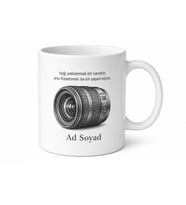 Fotoğrafçıya Özel Lens Temalı Kupa Bardak Hediye Fotoğraf Severlere