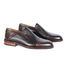 Pierre Cardin 104H11 Exclusıve Kahve Geyik Erkek Klasik Ayakkabı (Kahverengi)