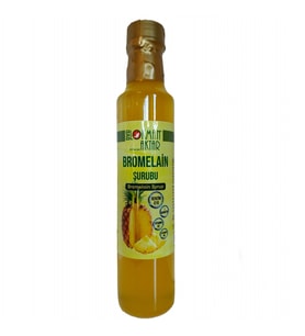Bromelain Şurubu, Katkısız, 250ml 1 Adet, DVD Lokman Aktar