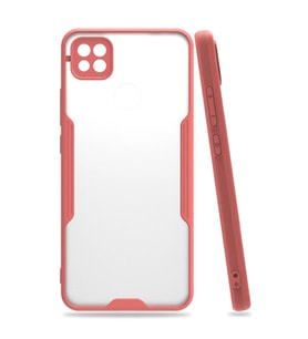 Xiaomi Redmi 9c Kılıf Platin Silikon - Pembe