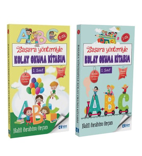 Basara Yöntemiyle Kolay Okuma Kitabım 1-2 Cilt Set